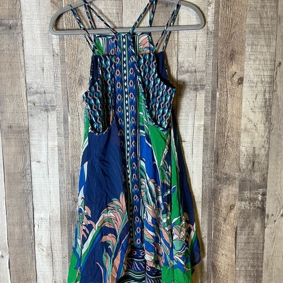 Anthropologie Maeve Laurel Silk Scarf Print Dress - Picture 3 of 9